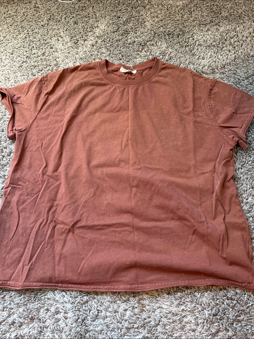 Basic Crewneck Oversized Tee
